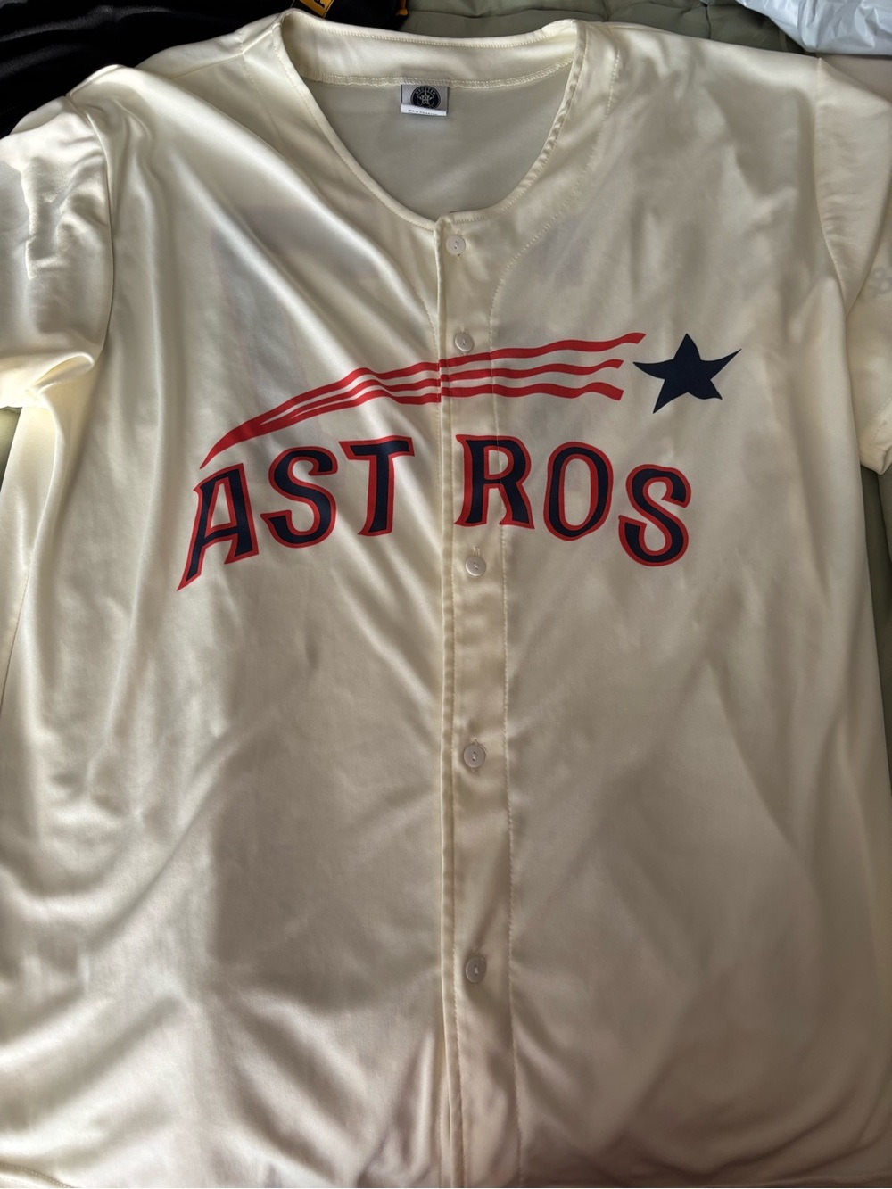 Houston Astros Button Up Jersey
